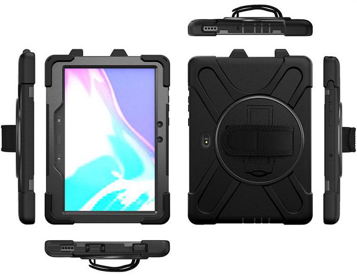 eSTUFF AUSTIN Defender Case for Samsung Galaxy Tab Active Pro/Active4 Pro - Black - W125868233