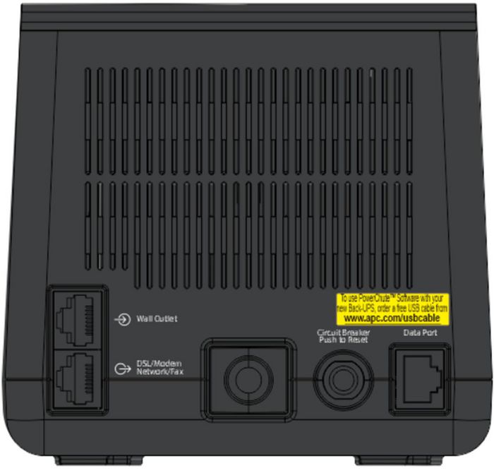 APC Back-UPS 650VA 230V 1 USB charging port - (Offline-) USV Standby (Offline) 400 W - W125882199
