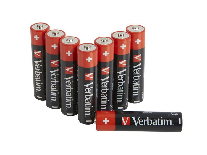 Verbatim 8x AAA-LR03 Micro, Ø 10.5 x 44.5mm - W125883311