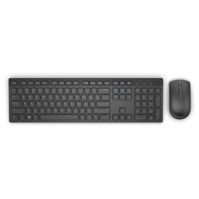 Dell KM636 keyboard RF Wireless QWERTY Spanish Black - W125881862
