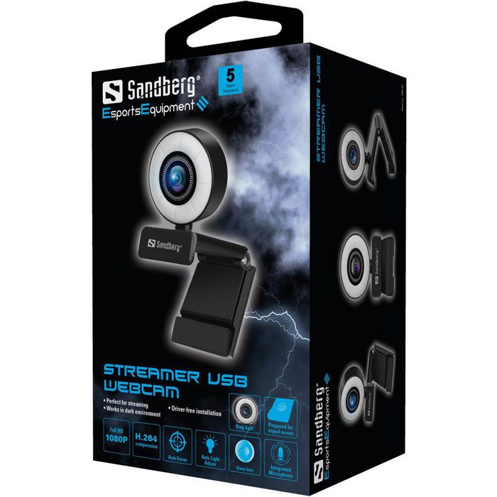 Sandberg Streamer USB Webcam - W125873403