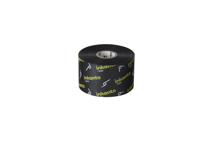 ARMOR Thermal Transfer Ribbon, WAX, AWR 8, Black, 64x100, Inking: Inside, 25 rolls/box - W125175415