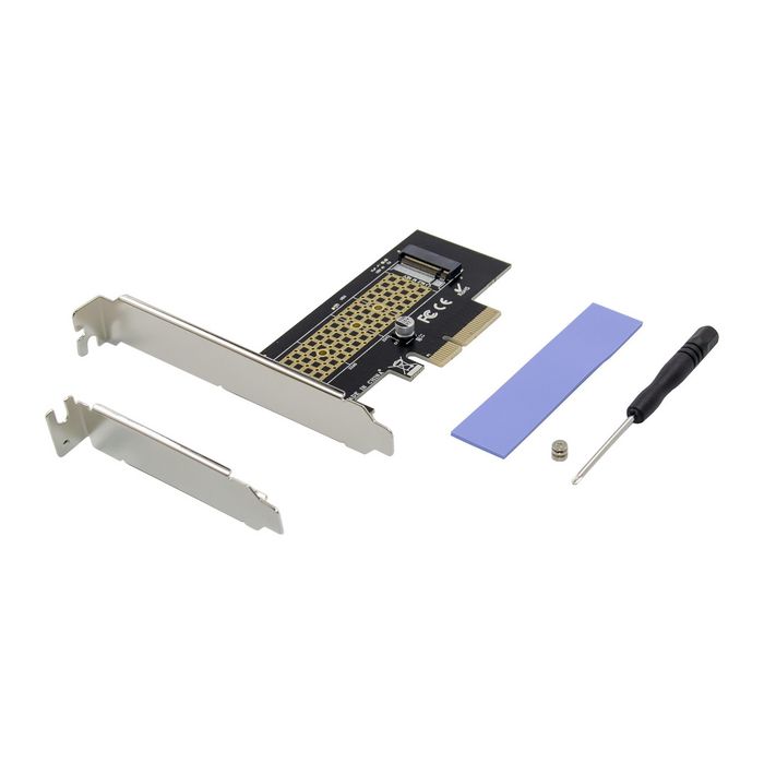 MicroConnect PCIe x4 M.2 NVMe SSD Adapter - W125900724