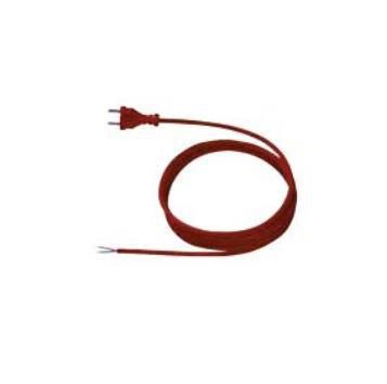 Bachmann Contour supply cable, H07RN-F 2 x 1.00 mm2, neoprene, 16 A / 250 V, 5m, red - W125898198