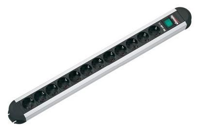 Bachmann PRIMO, with green switch, 12 socket outlets with earthing contact, max. 16 A/3680 W - W125898288