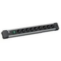 Bachmann CONNECTUS, with green rocker switch, 9 socket outlets with earthing contact, max. 16 A/3680 W - W125898293