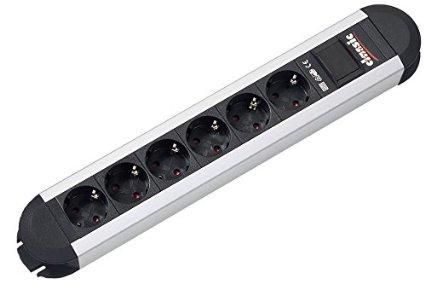 Bachmann PRIMO, without switch, 6 socket outlets with earthing contact, max. 16 A/3680 W - W125898306