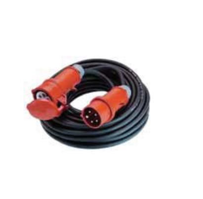 Bachmann CEE extension cable, H07RN-F5G 1.5 mm2, w / phase inverter, 16 A / 400 V, 25m, rubber / neoprene, IP44 - W125898405
