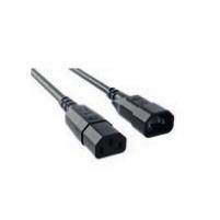 Bachmann Connecting cable for power supply, C14 plug - C13 coupling, 1.5 m, Black - W125898456