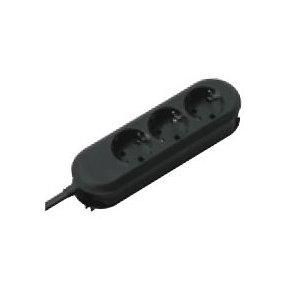Bachmann Supply cable, 5 m, german type socket outlet x 3 - W125898529