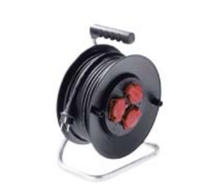 Bachmann Plastic cable reel, H07RN-F 3G 1.50 mm2, 25 m, IP44 - W125898546