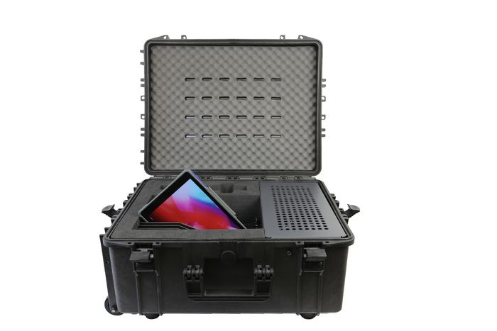 Leba Notecase Falcon is a Mobile, safe case for storage and charging of Tablets for USB-A - W125901429