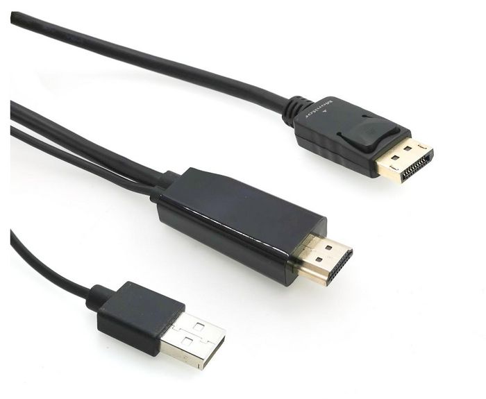MicroConnect HDMI, DisplayPort, 2m, 3820 x 2160 - W125189505