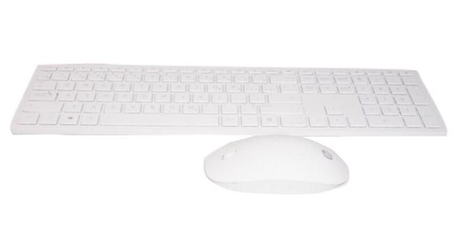HP Wireless Keyboard And Mouse, White - W124639217