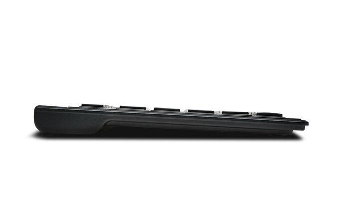 Kensington Slim Type Wireless Keyboard, 2.4 GHz, USB, Black, IT - W125828768