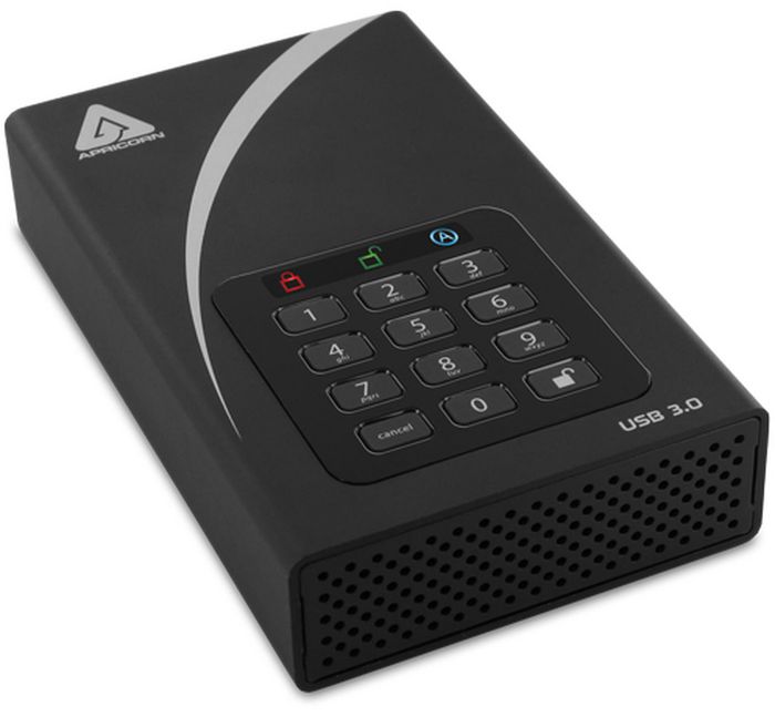 Apricorn Aegis Padlock DT - USB 3.0 Desktop Drive, 12TB - W124382693