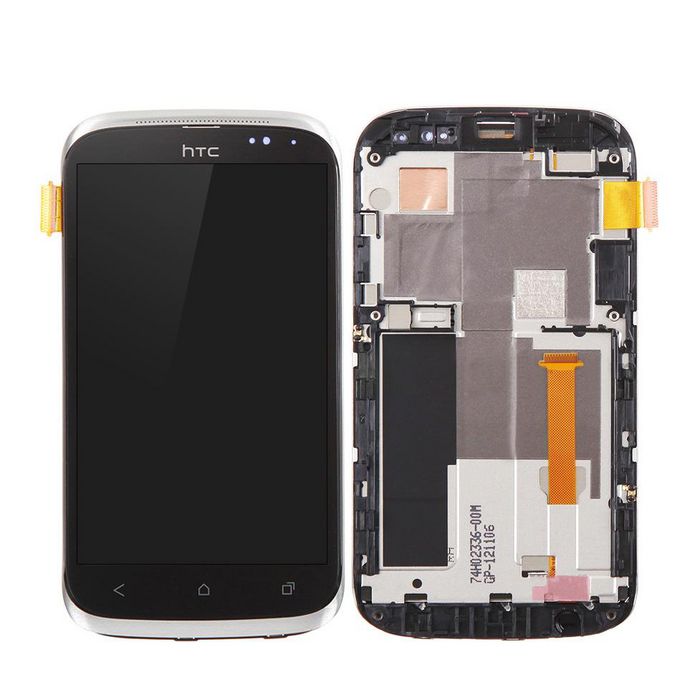 CoreParts HTC Desire X T328e LCD Screen and Dgitizer with Front Frame Assembly White - W124765507