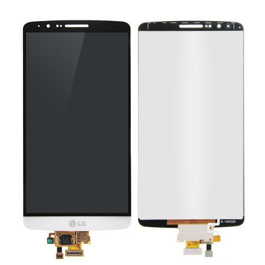CoreParts LG G3 D850,D855,LS990 LCD Screen and Digitizer Assembly White - W125065375
