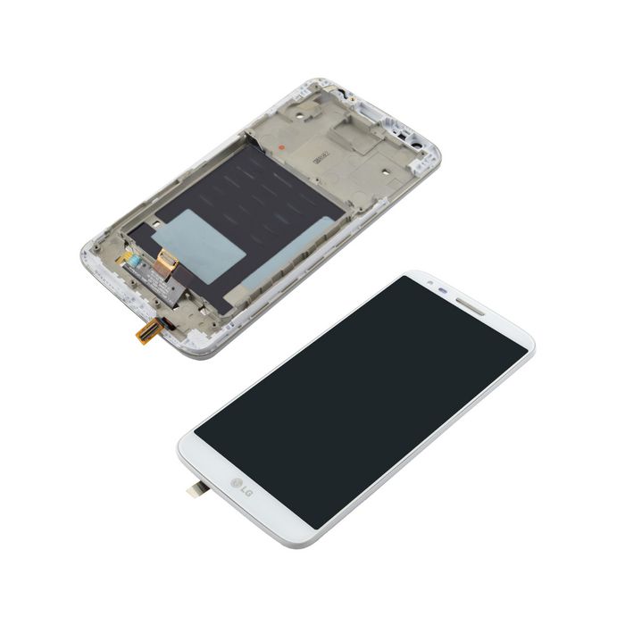 CoreParts LG G2 D802,D805 LCD Screen and Digitizer with Front Frame Assembly White - W124765518