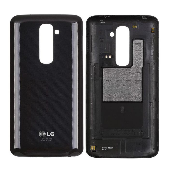 CoreParts LG G2 D802 Back Cover Black MSPP71820, Rear housing cover, LG, G2 D802 - W124965564