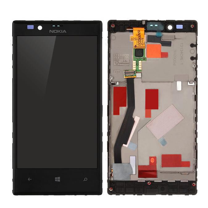 CoreParts Nokia Lumia 720 LCD Screen and Digitizer with Front Frame Assembly Black - W125065402