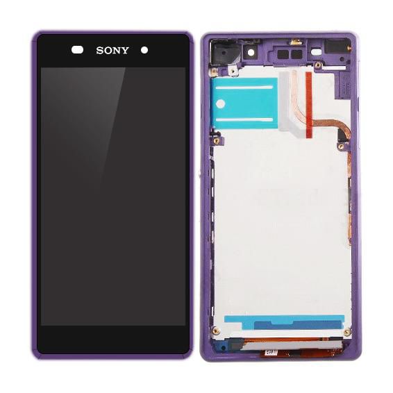 CoreParts Sony Xperia Z2 LCD Screen and Digitizer with Front Frame Assembly Purple - W124765571