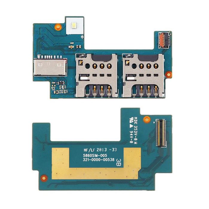 CoreParts Sony Xperia C S39h SIM Card Reader Contact with PCB Board - W125165293
