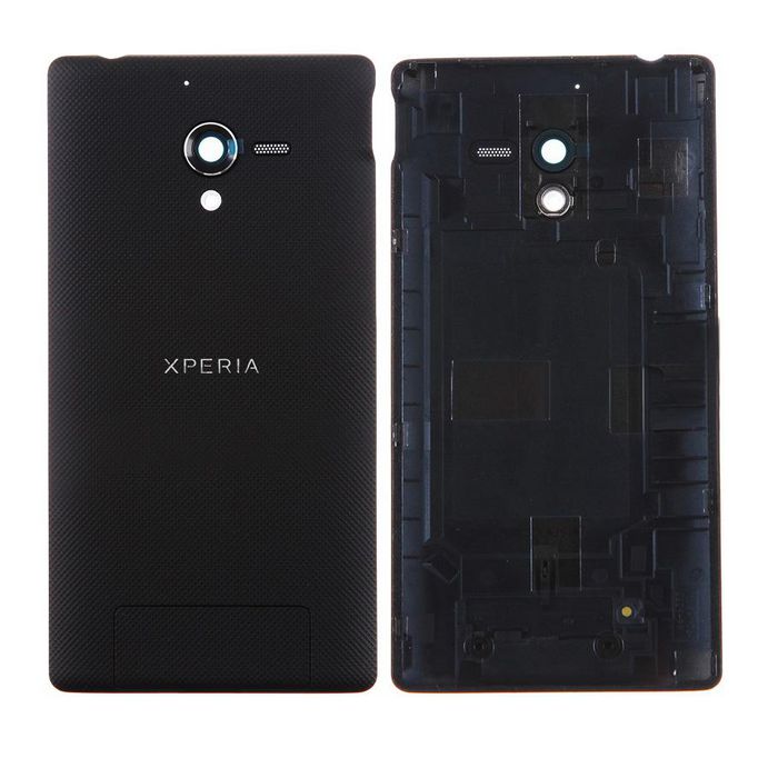 CoreParts Sony Xperia ZL L35h Back Cover Black - W124665525