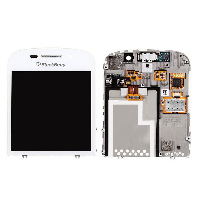 CoreParts BlackBerry Q10 LCD Screen and Digitizer with Frame Assembly White - W124665546