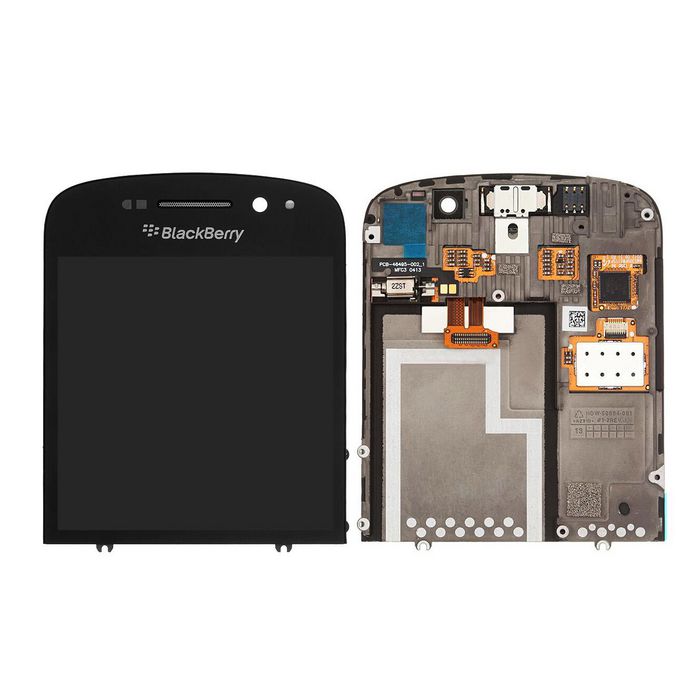 CoreParts BlackBerry Q10 LCD Screen and Digitizer with Frame Assembly Black - W125065481