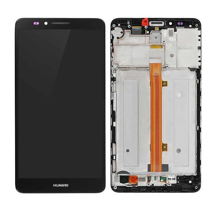 CoreParts Huawei Ascend Mate7 LCD Screen and Digitizer with Front Frame Assembly Black - W125265059