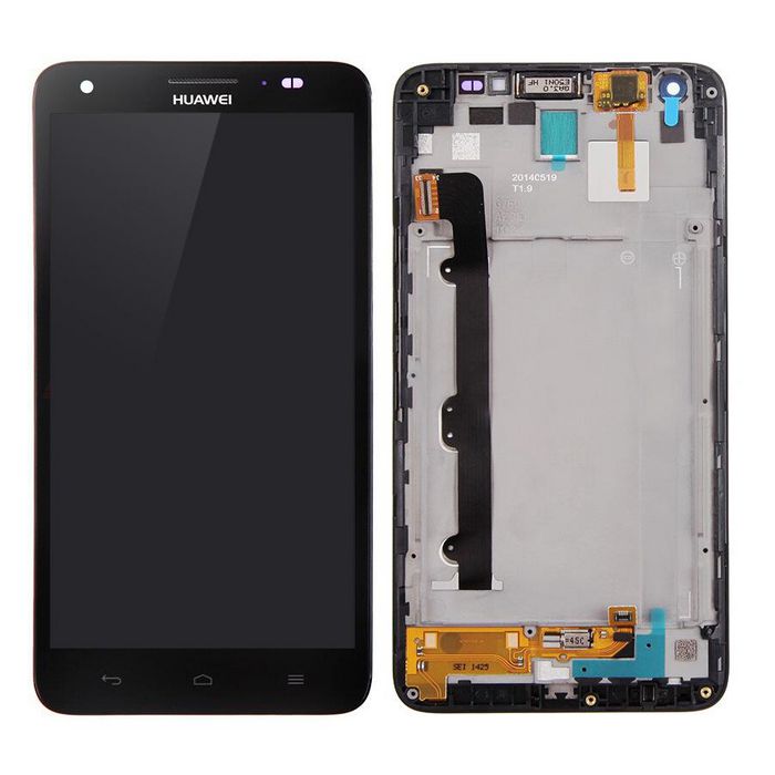 CoreParts Huawei Ascend G750 LCD Screen and Digitizer with Front Frame Assembly Black - W124965656