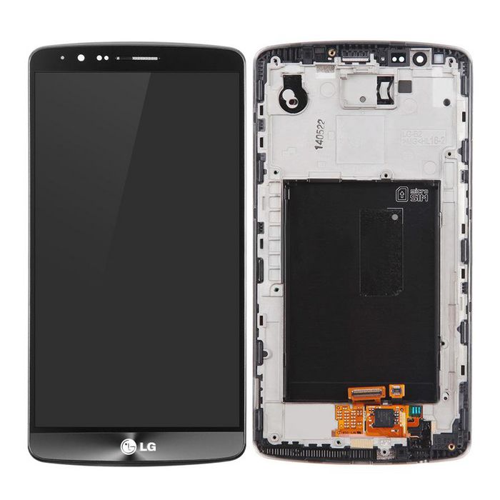 CoreParts LG G3 D850 LCD Screen and Digitizer with Front Frame Assembly Gray - W125165398