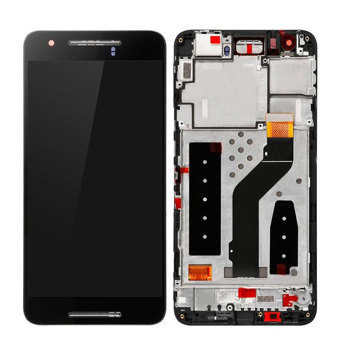 CoreParts Huawei Nexus 6P LCD Screen and Digitizer with Front Frame Assembly Black - W124865288