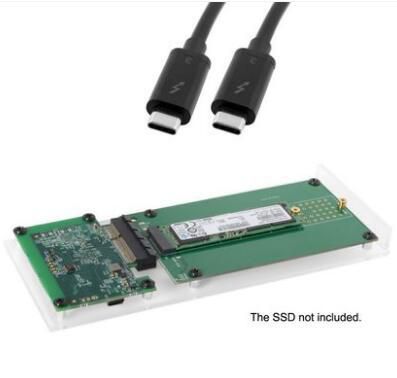 CoreParts M.2 PCIe NGFF NVME Type M to Thunderbolt M.2 PCIe/NVME 30mm, 42mm, 60mm, 80mm - W125265243
