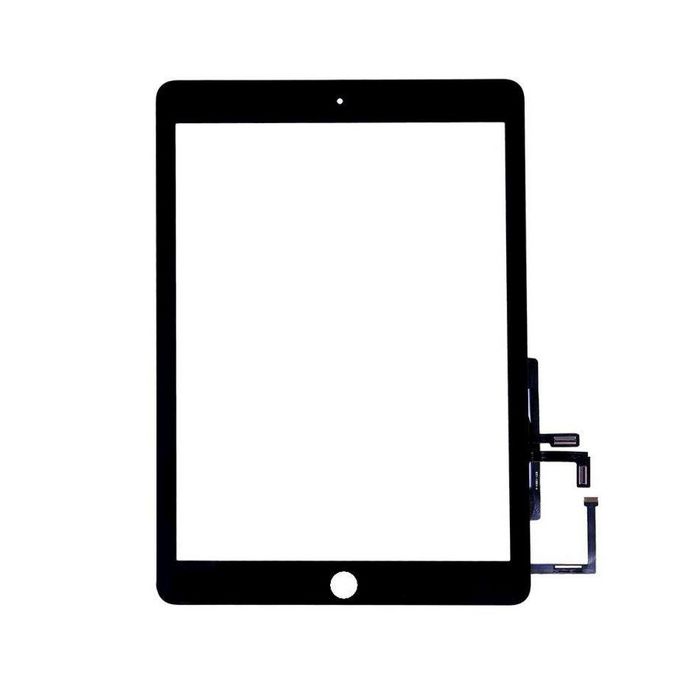 CoreParts touch panel assembly Black iPad 6 (2018 edition) w. adhesive and without homebutton- A1893 and A1954 - W124875735