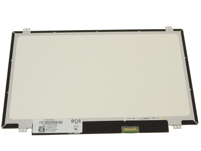 CoreParts 14,0" LCD FHD Matte, 1920x1080, Original Panel, 30pins Bottom Right Connector, Top Bottom 4xBrackets - W124564536