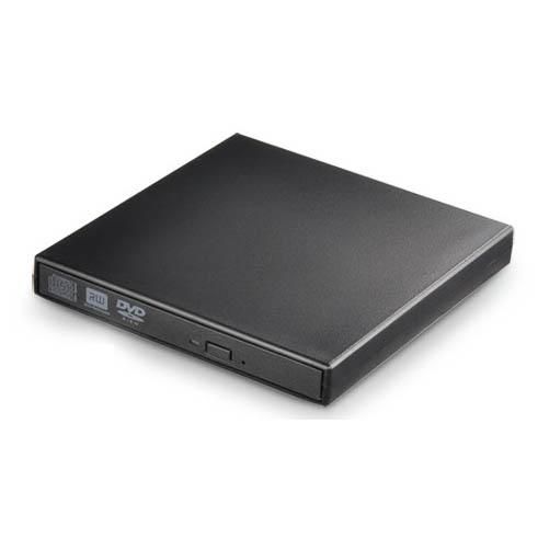 MSE-DVDCDRW, CoreParts USB2.0 Portable Slim CD-RW, Black, CE, FCC 