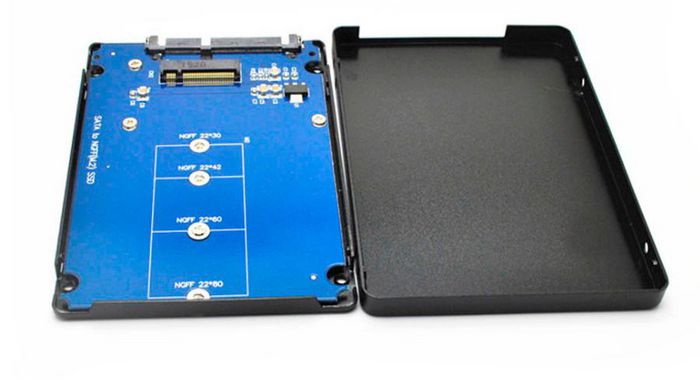 CoreParts M.2 to 2.5" SATA Enclosure Type B & B+M (Not only M) - W125189815