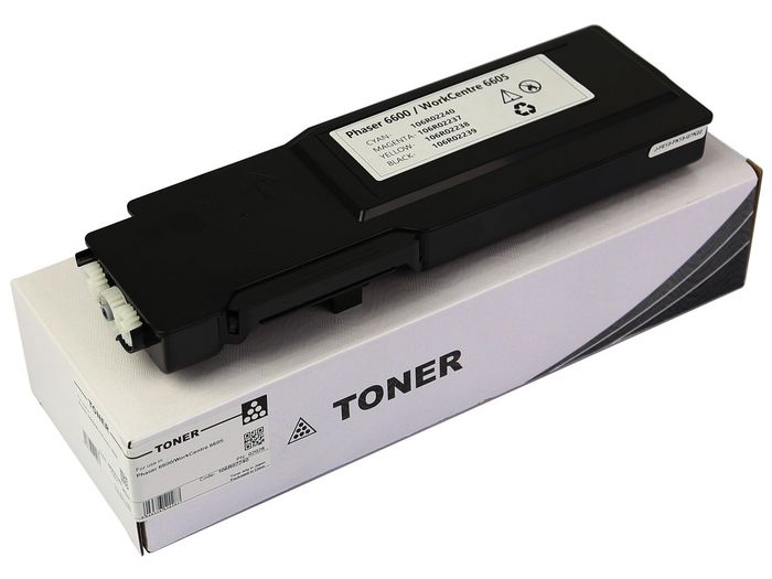 CoreParts Black Toner, EU marked 8K - chemical Xerox Phaser 6600, WorkCenter 6605 - W124564906