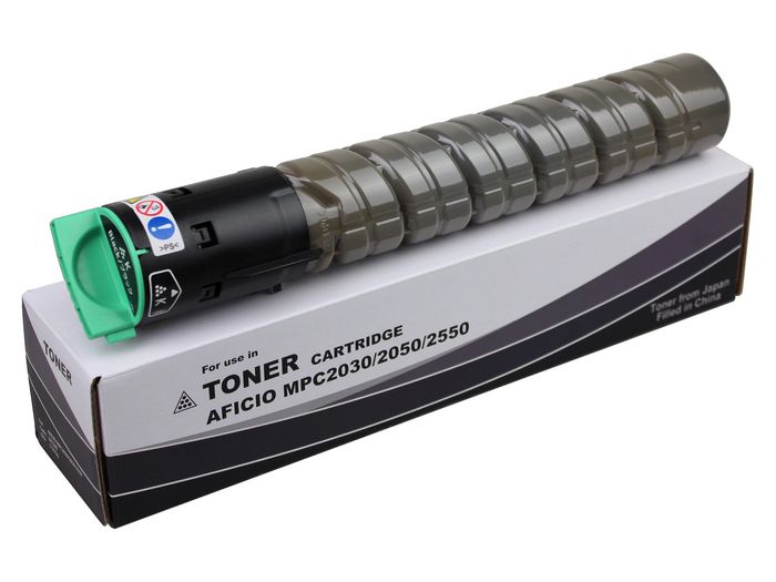 CoreParts Black Toner Cartridge 215g/Pc - 10K Pages RICOH Aficio MPC2030, 2050, 2550, MPC2051, 2551 - W124465130