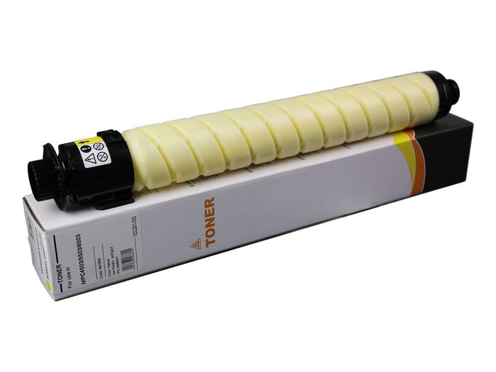 CoreParts Yellow Toner Cartridge 437g - 22.5K Pages RICOH MPC 4503, 5503, 6003 - W124864681