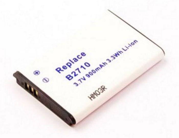 CoreParts Battery for Samsung Mobile 3.33Wh Li-ion 3.7V 900mAh, Samsung B2710. Xcover 271 - W124465402