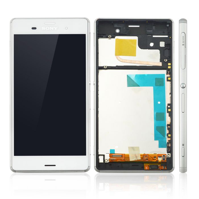 CoreParts Sony Xperia Z3 LCD Screen and Digitizer with Front Frame Assembly White - W124765407