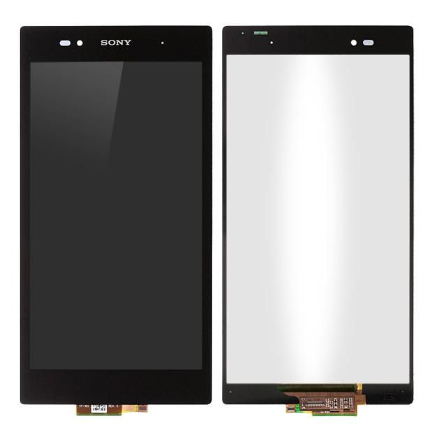 CoreParts Sony Xperia Z Ultra XL39h LCD Screen and Digitizer Assembly Black - W124665351