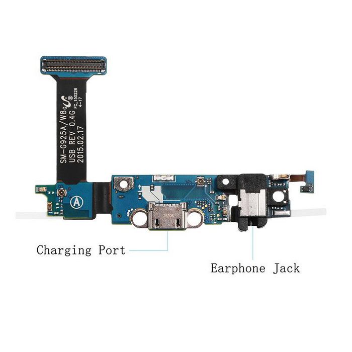 CoreParts Samsung Galaxy S6 Edge SM-G925A Dock Connector with Phone Jack Flex Cable - W125264888