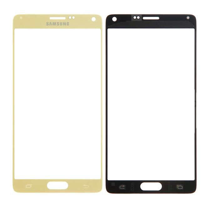 CoreParts Samsung Galaxy Note 4 Series Gold Front Glass Panel - W124865040