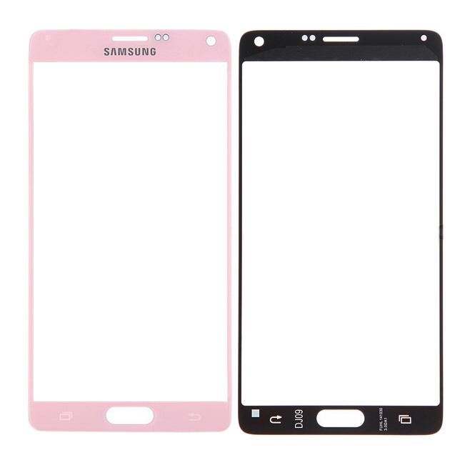 CoreParts Samsung Galaxy Note 4 Series Pink Front Glass Panel - W124365371