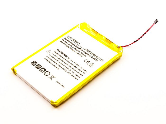 CoreParts Battery for Mobile 8.7Wh Li-Pol 3.8V 2.3Ah Leno Moto G3, Moto G 2015, MOTO G 3RD GEN, MOTO G TURBO Edition 3RD GEN 2015, - W124762965