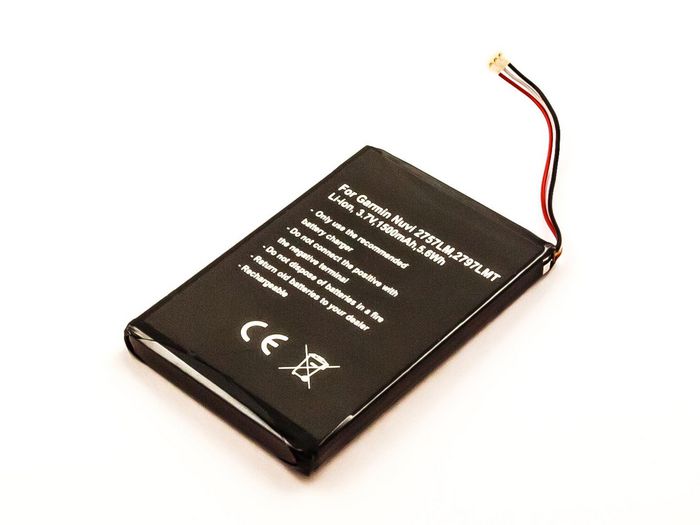 CoreParts Battery for Mobile 5.6Wh Li-ion 3.7V 1.5Ah Garmin Nüvi 2757LM, 2797LMT - W124362993